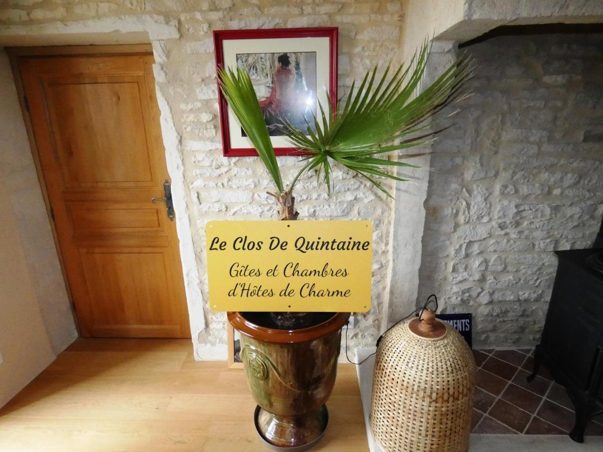 Le Clos De Quintaine Chambres D'Hotes Clessé Eksteriør billede